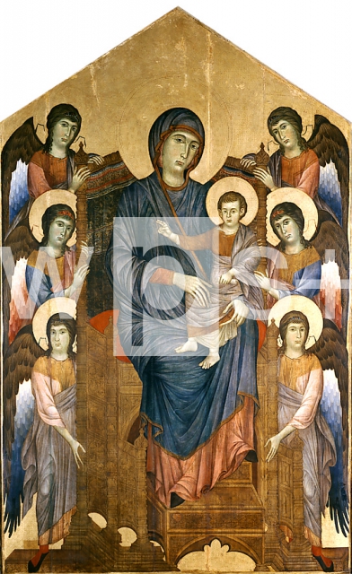 CIMABUE｜荘厳：天使に囲まれた荘厳の聖母子