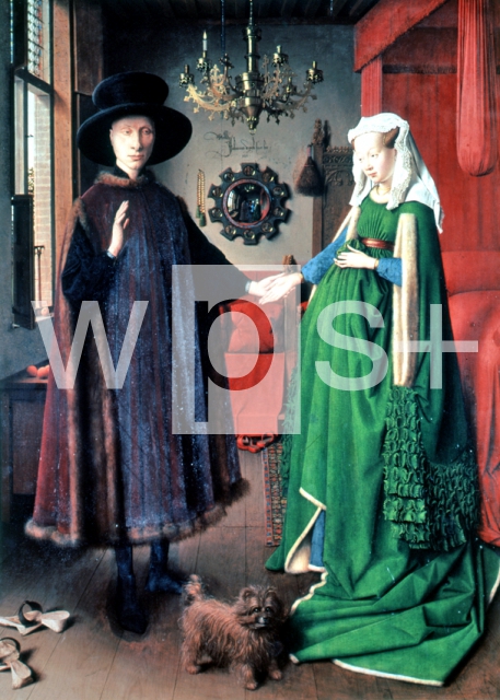 VAN EYCK Jan｜アルノルフィーニ夫妻像