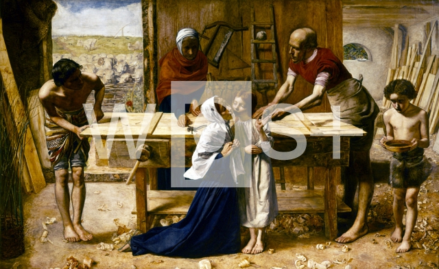 MILLAIS Sir John Everett｜両親の家のキリスト