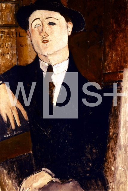 MODIGLIANI Amedeo｜ポール・ギヨームの肖像