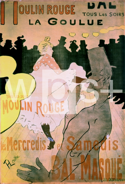 TOULOUSE-LAUTREC Henri de｜ムーラン・ルージュ（ラ・グルー）