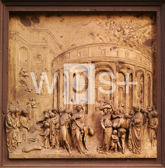 GHIBERTI Lorenzo｜天国の門（部分）「ヨセフの物語」