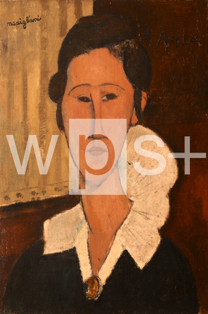 MODIGLIANI Amedeo｜ハンカ・ズボロフスカの肖像