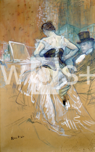 TOULOUSE-LAUTREC Henri de｜束の間の独り占め