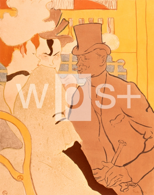 TOULOUSE-LAUTREC Henri de｜ムーラン・ルージュのイギリス人