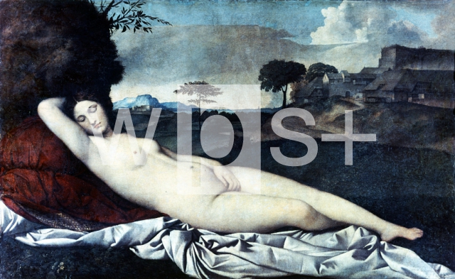 GIORGIONE (Giorgio da Castelfranco)｜眠れるヴィーナス