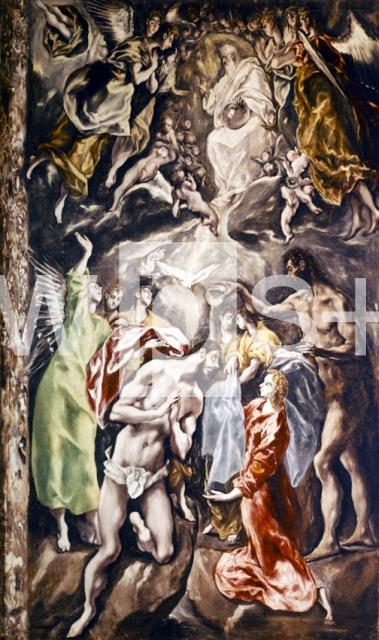 EL GRECO (Doménikos Theotokópoulos)｜キリストの洗礼