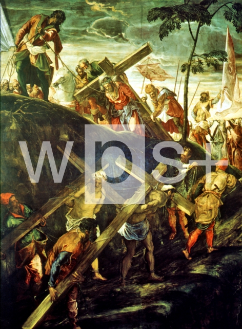 TINTORETTO (Jacopo Robusti)｜十字架担ぎ