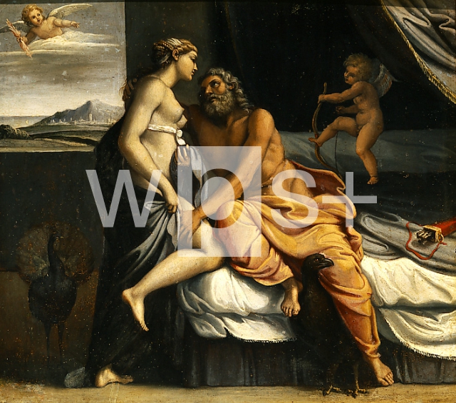 CARRACCI Annibale｜ジュピターとジュノー