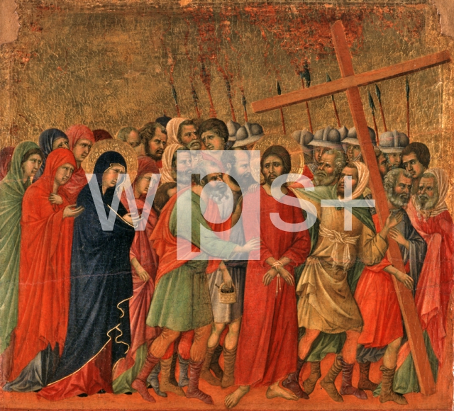 DUCCIO DA BUONINSEGNA｜マエスタ「受難」