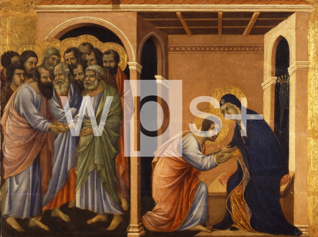 DUCCIO DA BUONINSEGNA｜聖母と使徒達
