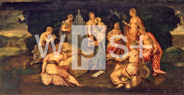 TINTORETTO (Jacopo Robusti)｜ミューズの合奏