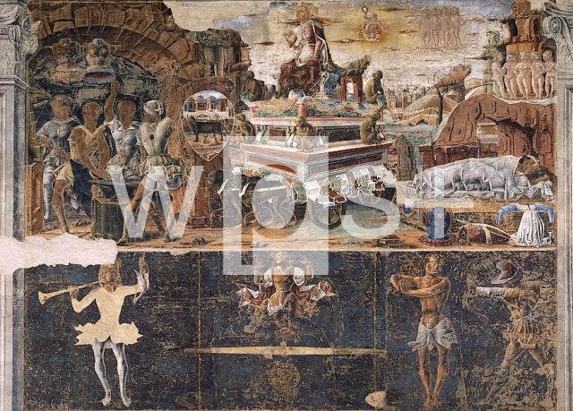 COSSA Francesco del｜月暦画：9月「ヴルカヌスの凱旋」