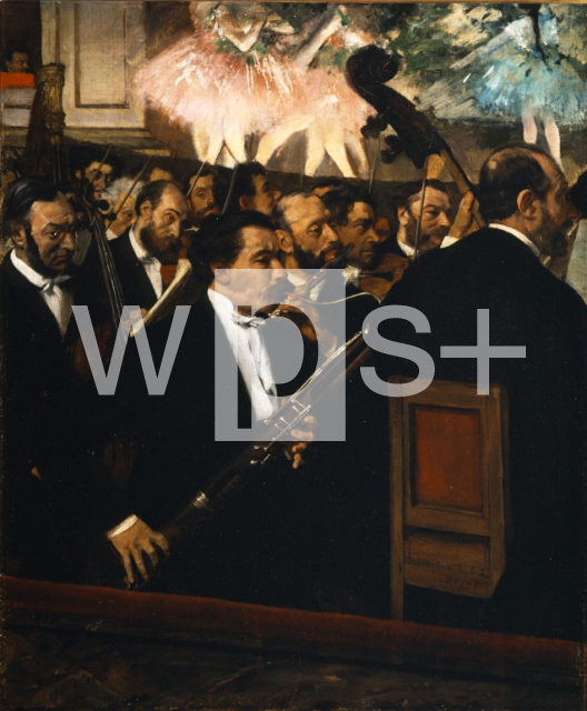 DEGAS Edgar (Hilaire Germain Edgar de)｜オーケストラの楽士たち