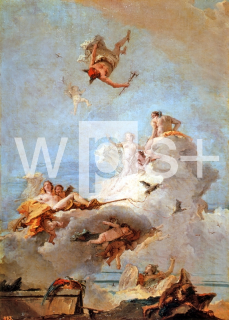 TIEPOLO Giovanni Battista｜オリンポスあるいはヴィーナスの凱旋