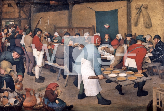 BRUEGHEL Pieter 'The Elder'｜農民の結婚式