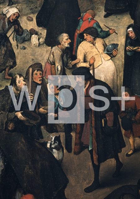 BRUEGHEL Pieter 'The Elder'｜謝肉祭の火曜日と灰の水曜日の喧嘩（部分）