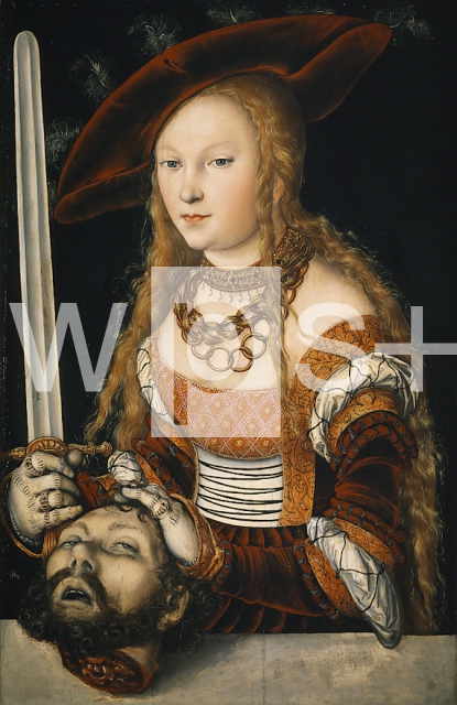 CRANACH Lucas｜ホロフェルネスの首を持つユーディット