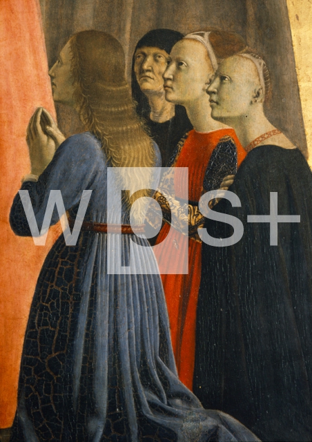 DELLA FRANCESCA Piero｜慈悲の聖母（部分）