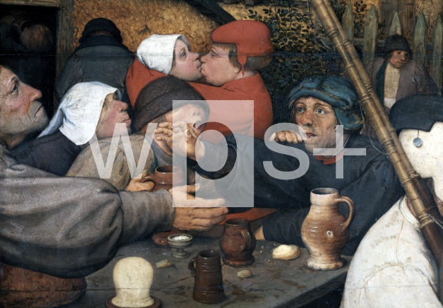 BRUEGHEL Pieter 'The Elder'｜農民の踊り（部分）