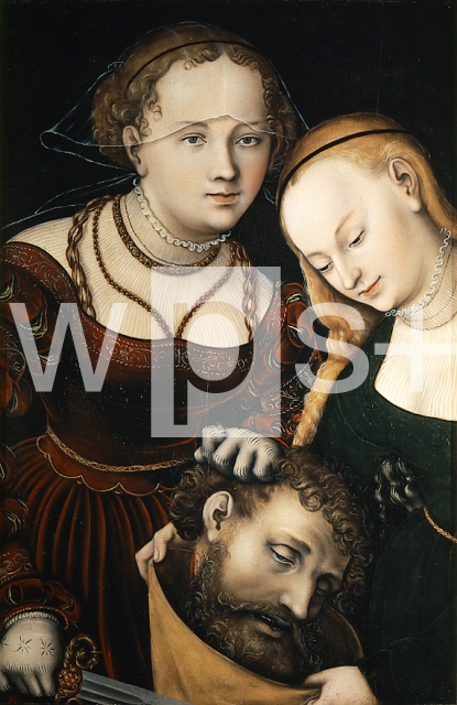 CRANACH Lucas｜ホロフェルネスの首を持つユーディット