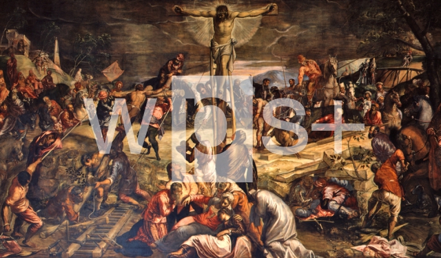 TINTORETTO (Jacopo Robusti)｜磔刑（部分）