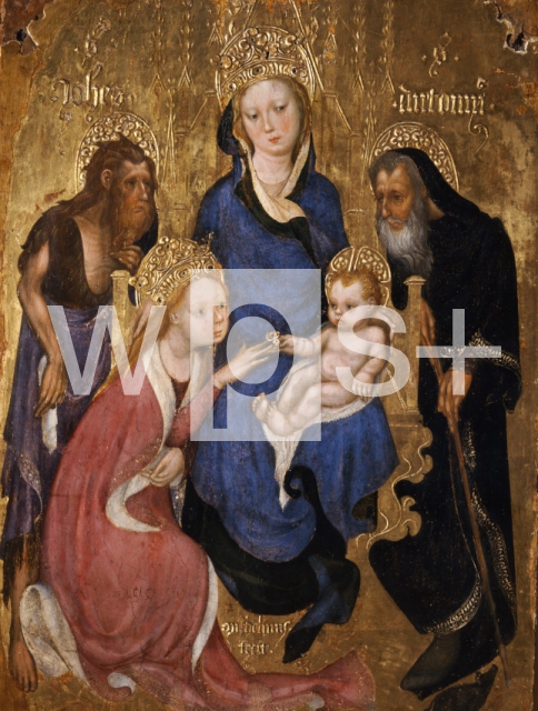 MICHELINO DA BESOZZO (Michelino de' Mulinari)｜聖カタリナの神秘の結婚