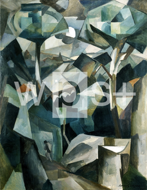 GLEIZES Albert Leon｜人のいる風景