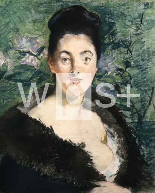 MANET Edouard ｜毛皮の貴婦人