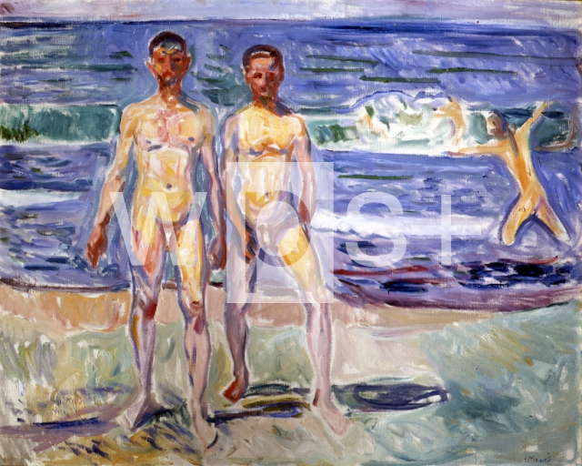 MUNCH Edvard｜水浴者