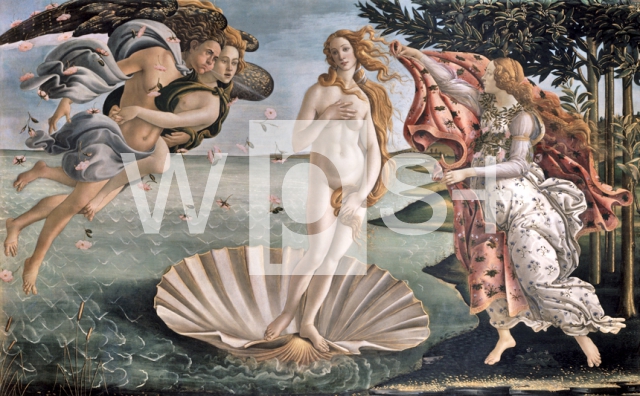 BOTTICELLI Sandro｜ヴィーナスの誕生