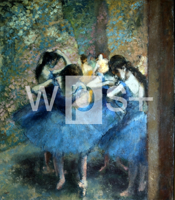 DEGAS Edgar (Hilaire Germain Edgar de)｜青い踊り子たち