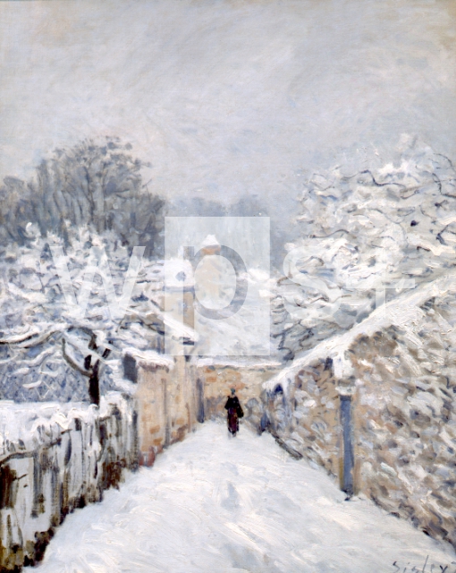 SISLEY Alfred｜雪のルーヴシエンヌ