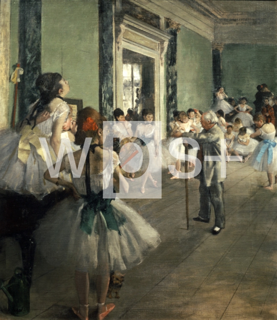 DEGAS Edgar (Hilaire Germain Edgar de)｜バレエの授業