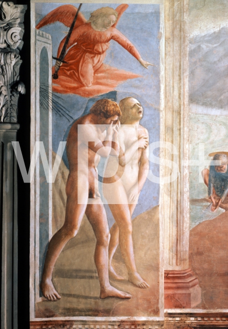 MASACCIO (Tommaso di ser Giovanni di Mone Cassai)｜楽園追放