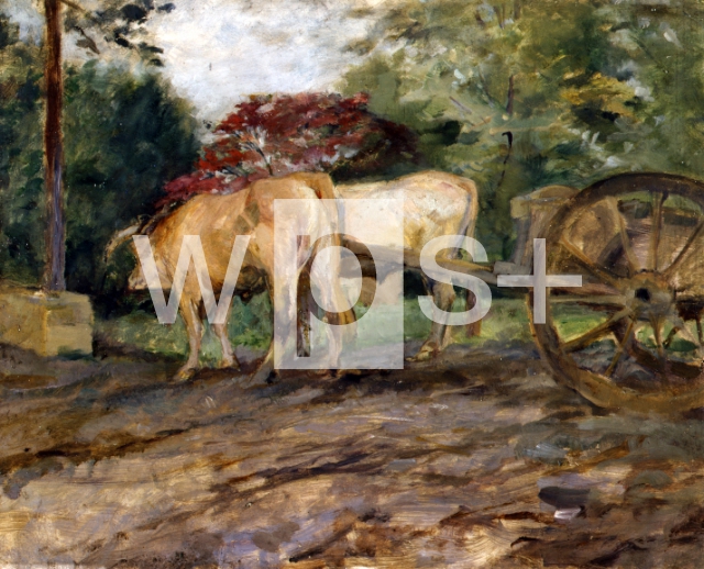 TOULOUSE-LAUTREC Henri de｜軛につながれた牛（マルロメの想い出）