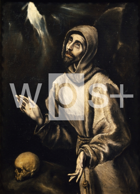 EL GRECO (Doménikos Theotokópoulos)｜聖痕を受ける聖フランチェスコ