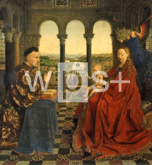 VAN EYCK Jan｜宰相ロランの聖母