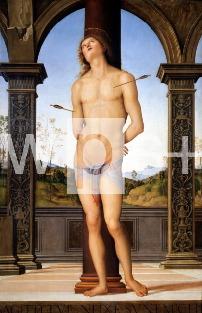 PERUGINO Pietro｜聖セバスティアヌス