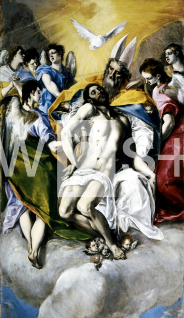 EL GRECO (Doménikos Theotokópoulos)｜三位一体