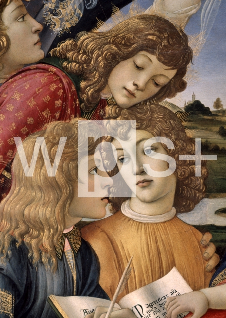 BOTTICELLI Sandro｜マニフィカトの聖母（部分）