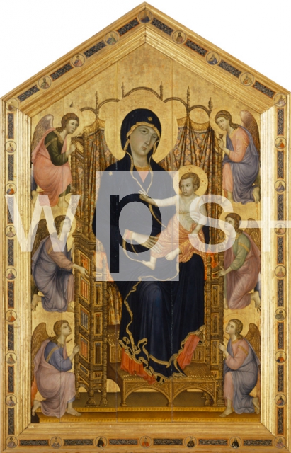 DUCCIO DA BUONINSEGNA｜ルッチェライの聖母子