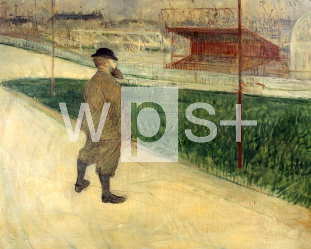 TOULOUSE-LAUTREC Henri de｜ビュッファロ競輪場のトリスタン・ベルナール