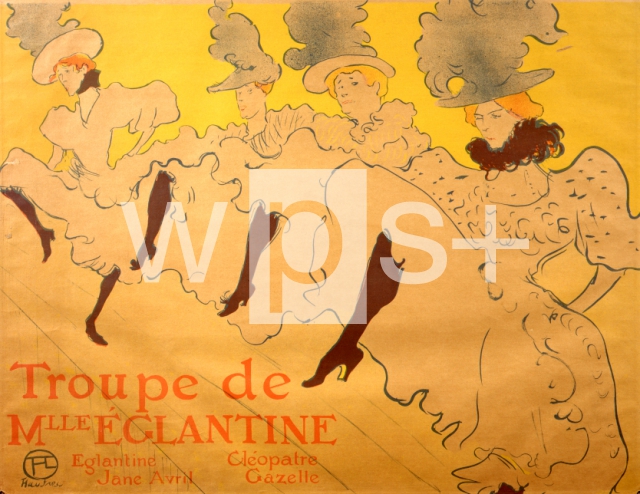 TOULOUSE-LAUTREC Henri de｜トゥループ・ド・マドモワゼル・エグランティーヌ