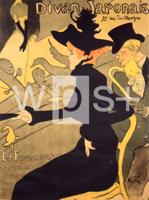 TOULOUSE-LAUTREC Henri de｜ディヴァン・ジャポネ