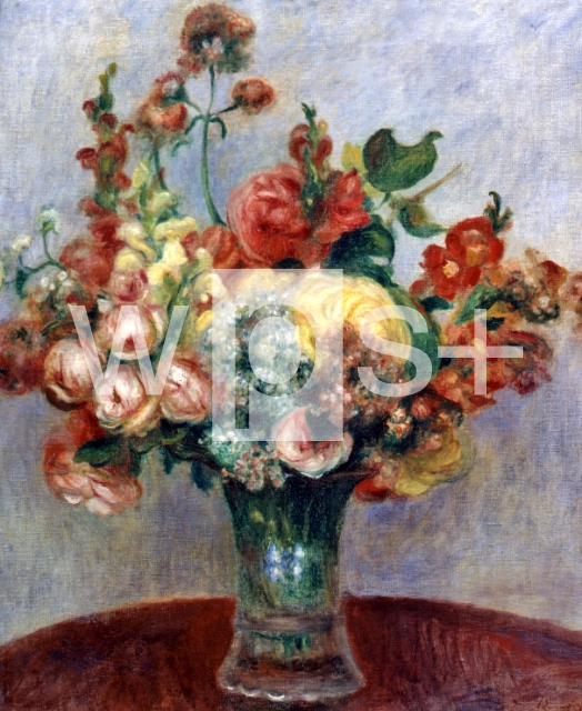 RENOIR Pierre-Auguste｜花瓶の花