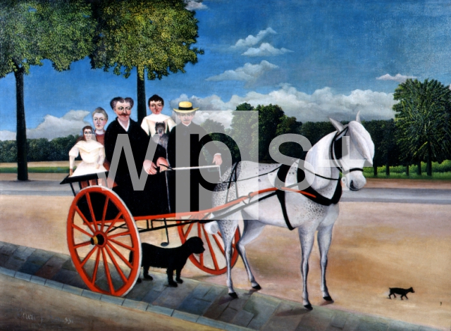 ROUSSEAU Henri｜ジュニエ爺さんの馬車 - 美術 | wps+（ワールド