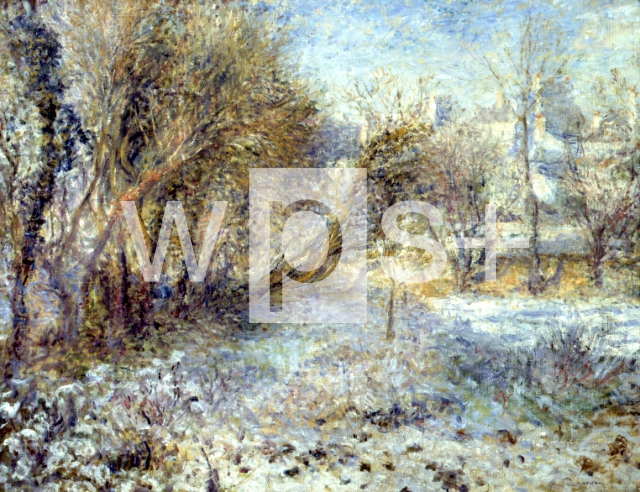 RENOIR Pierre-Auguste｜雪景色