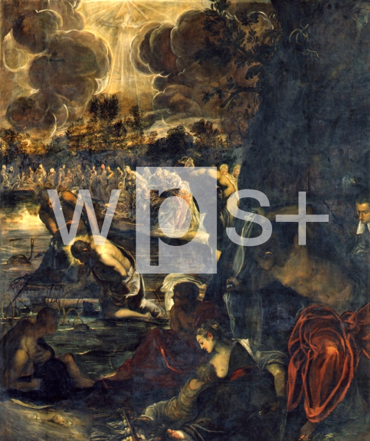 TINTORETTO (Jacopo Robusti)｜キリストの洗礼