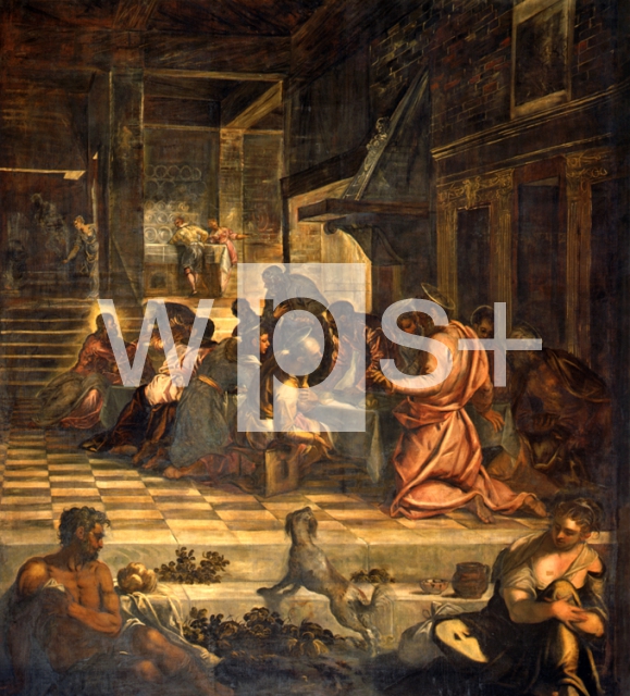 TINTORETTO (Jacopo Robusti)｜最後の晩餐